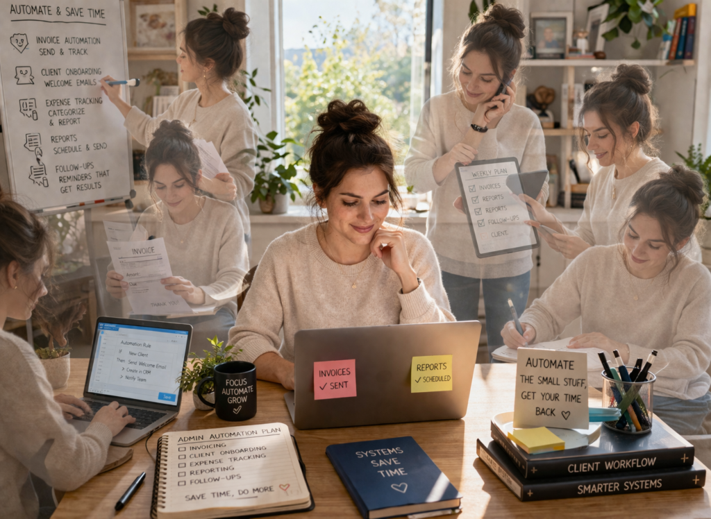 how to automate consultant admin and save time fast